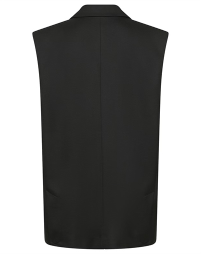 Gestuz - GZPaula Long Vest - Black
